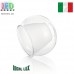 Світильник/корпус Ideal Lux, настінний, метал, IP20, хром, 1xE14, TENDER AP1 TRASPARENTE. Італія!